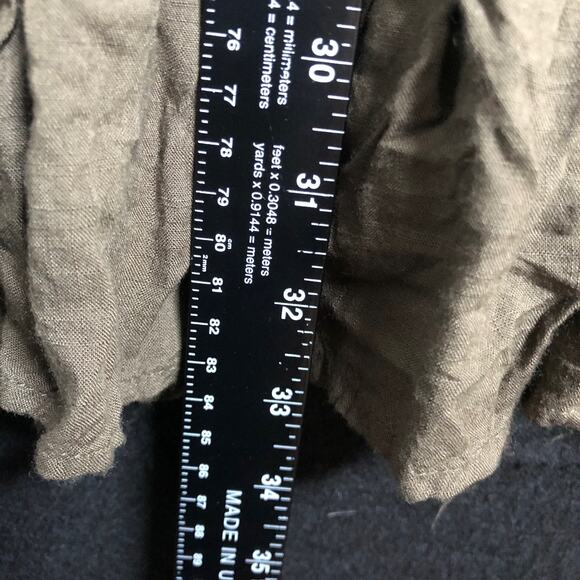 Patrons Of Peace Womens Dress Forest Green Floral Lined Sleeveless Small - Picture 10 of 13